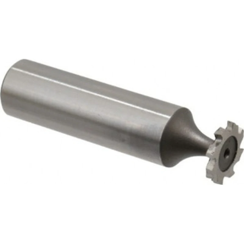 KEO ANSI 204 (Old Std # 1) 1/2 Cut Diam, 1/16 Cut Width, 1/2 Shank, Staggered-Tooth Woodruff Keyseat Cutter High Spee...